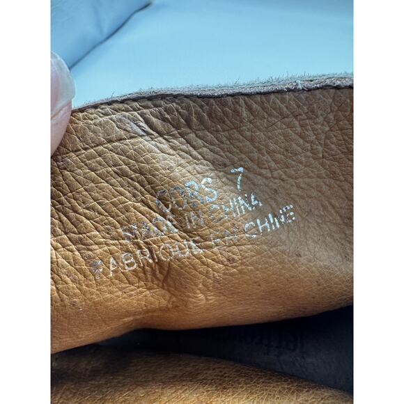 Jeffrey Campbell Light Brown Cors Suede Lace Up Sandals Block Heel Sz 7 Grunge - Picture 8 of 11